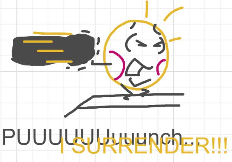 A panel from What's The Point, episode five of the Board Boards object show by Furretwalk/WalkingFurret.